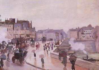 Claude Oscar Monet : The Pont Neuf